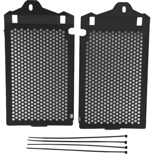 2Pcs Radiator Guard Protector Grille Grill Cover Fit for BMW R1200GS LC /Adventure 2013-2019