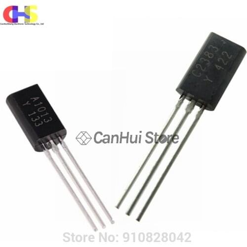 50PCS/LOT 2SA1013 2SC2383 TO-92L 25pair ( A1013 + C2383 )=50pcs TO-92 TO92 Transistor New Original