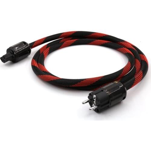 Acrolink ac-313cu OFC red copper audio AC EU schuko power wire with p-004e/c-004 power connector plug