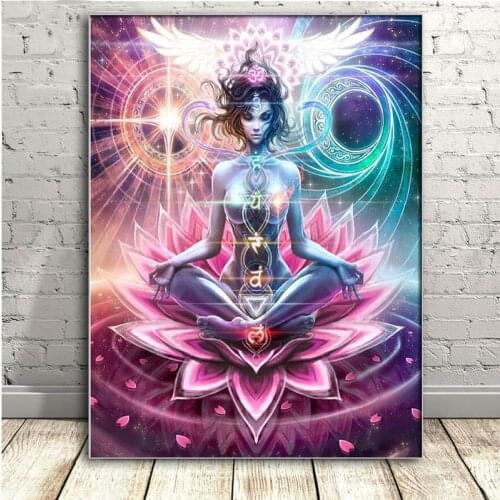 DIY 5D Diamond Painting Full Square/Round Buddha Lotus Diamond Embroidery Mosaic Cross Stitch Kits Crafts Wall Home Decoration