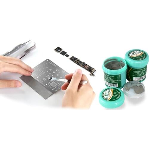 BST-705 500g Strong Adhesive Lead Free Silver With Tin Soldering Flux Welding Solder Pastefor Mobile Phone Motherboard Repair