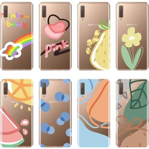 Phone Cover For Samsung Galaxy A3 A5 A7 2016 2017 Case Silicone Cute Soft For Samsung Galaxy A5 A7 2018 A6 A8 Plus Phone Case