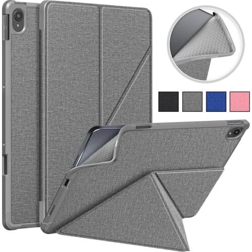 For Xiaoxin Pad 11 Case Smart Cover For Lenovo Tab P11 TB-J606F Soft Fabric Stand Tablet For Lenovo Tab P11 Pro Case TB-J706F