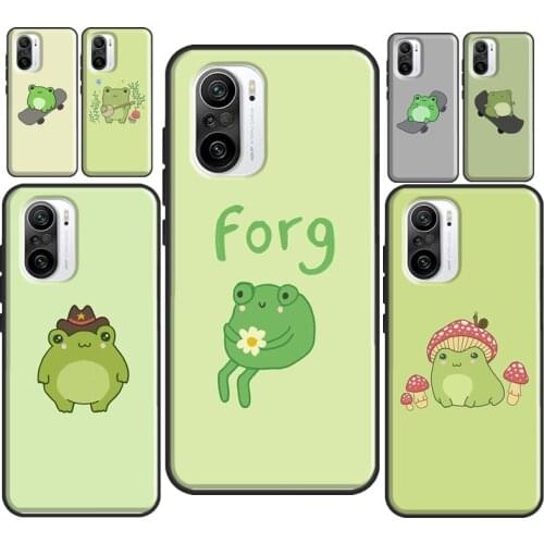 Frog Skateboard Cute Kawaii For Xiaomi Mi 11 Pro 10T 9T Mi Note 10 Lite A1 A2 A3 Cover For POCO X3 Pro M3 F2 F3 Case