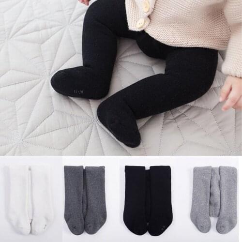 Baby tights for winter thicken warm children kids boys girls pantyhose soft cotton casual high quality stretch black pantyhose
