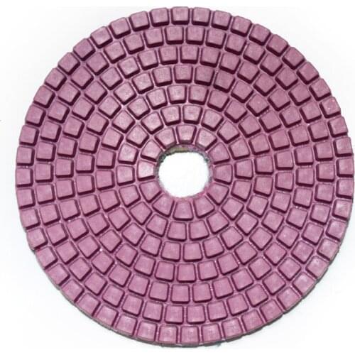 100MM Polishing Sanding Concrete Wear-Resistant Polisher Sanding M14 Buffing Pad 7PCS/Set Free Shipping