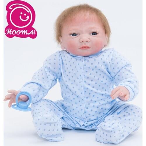 Bebe Reborn Baby Doll 20 Inch 48cm Silicone Vinyl Newborn Babies Brinquedo Do Bebe Kid Birthday Christmas Gift