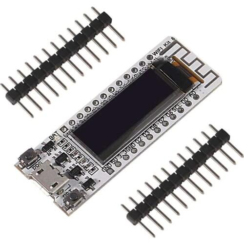 ESP8266 0.91" OLED WiFi Development Board ESP8266 OLED Display CP2102 for Arduino IDE ESP8266 NodeMCU LUA