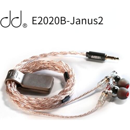 DD E2020B-Janus2 Dynamic Earphone New Janus Support MMCX/2 Pin 0.78 Earbuds