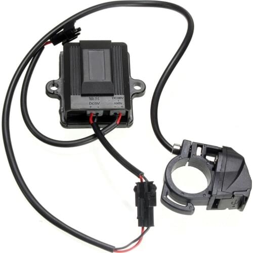 New-USB Port Electric Car Bicycle Dynamo Generator Charger Adapter for 36-100V electric car