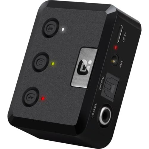 Optical Bluetooth Transmitter for tv aptX Low Latency Dual Link Wireless Audio Adapter for Headphones / Speakers MR275