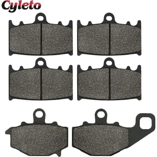 Motorcycle Front and Rear brake Pads for Kawasaki ZR400 ZR 400 Zephyr ZZR400 ZZR 400 ZX400 ZZR600 ZZR 600 Ninja ZX 600 ZX6R ZX9R
