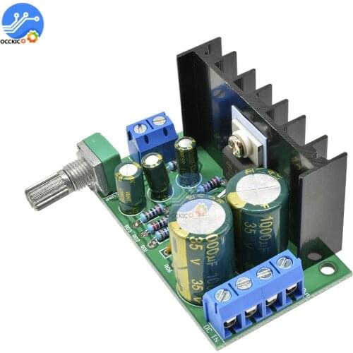 TDA2050 Amplifier Board Audio Power 5-120W DC12-24V Volume Control Sound Speaker DIY Module Audio Spectrum Analyzer