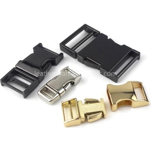 1pcs Metal Backpack strap Buckle Quick Side Release Buckle for bag luggage outdoor backpack strap belt webbing Lether Craft DIY