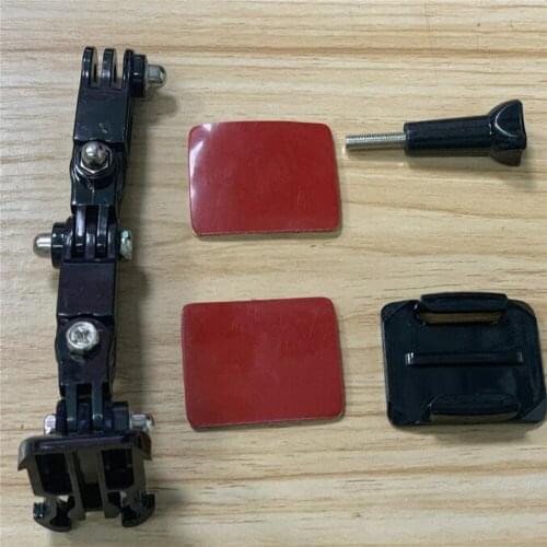 Motorcycle Helmet Chin Mount Holder for GoPro Hero 8 7 6 5 Action Camera Adjustable Helmet Fixing Mount Bracket Accessories