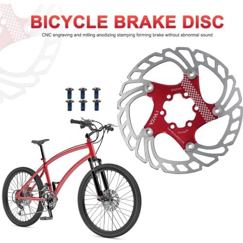 Road Mountain bike brake rotor Strong Heat Dissipation Floating Rotor 140/160/180/203mm MTB Disc Brake Pad Cycling Accessories