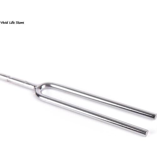 Standard A 440 Hz Tuning Fork Violin Viola Cello A Tone Tuner Stainless Steel
