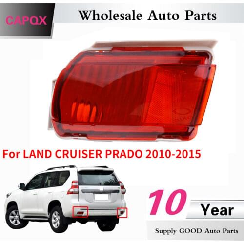 CAPQX Rear Bumper Reflector Light lamp foglight fog light lamp 81590-0G010 For LAND CRUISER PRADO 2010 2011 2012 2013 2014 2015
