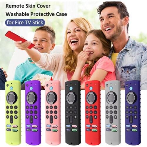 Remote Skin Cover Washable Protective Case for Fire TV Stick