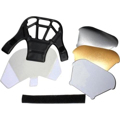 10sets/lot Universal 5 in 1 Flash Light Soft Box Diffuser Reflector For DSLR Camera Speedlite Canon Nikon Sony Youngnuo