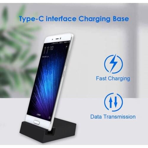 USB 3.1 Type-C Charger Base Station Cradle for Huawei Xiaomi Mi 4C Phone Charging Stand Power Holder Dock