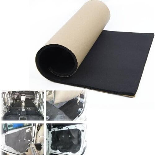 Rubber +plastic Car Auto Van Sound Proofing Deadening Insulation Foam 30cm*50cm*6mm Sound Proof Insulation Foams