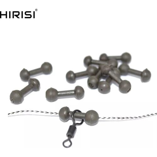 25 Carp Fishing Chod Rig Beads Chod Beads with Carp Fishing Swivel Accessories