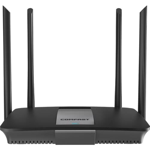 AC1200 Router 2.4G 5GHz Dual-Band 1200Mbps Wireless wifi Router with 4 High Gain 6dBi Antennas Wider gigabit port wi-fi router