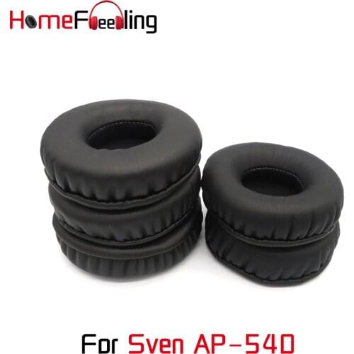 Homefeeling Ear Pads For Sven AP-540 Earpads Round Universal Leahter Repalcement Parts Ear Cushions