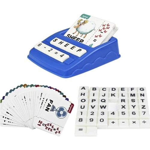 Matching Letter Game Spelling Reading English Alphabet Math Letters Card Match Game Children Pre-school Learning Physical