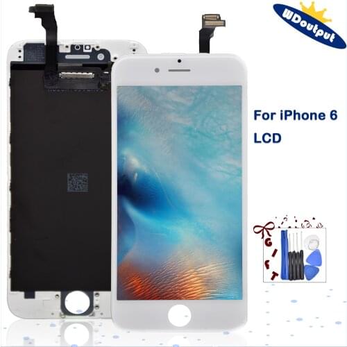 AAAA Quality For iPhone 6 LCD Screen Diaplay 100% No Dead Pixel Replacement Pantalla For iPhone 6 6S 7 8 LCD Diaplay