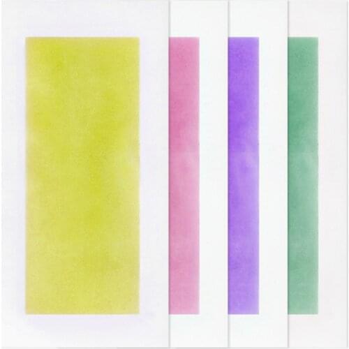 LANBENA 10PCS Soft Hair Removal Wax Strips Papers Natural Waxing Wipe Double Side Depilation Uprooted Silky For Body Beauty New