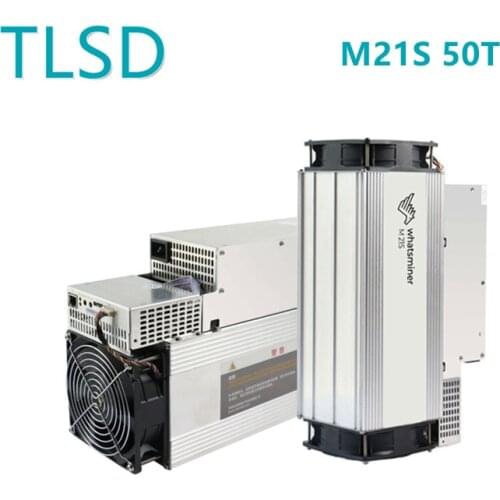 TLSD Used Whatsminer M21S 50TH/S Bitcoin Miner ASIC BTC Mining Machine Miner With PSU