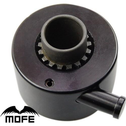 MOFE Quick Release Snap Off Hub Adapter fits Car Sport Steering Wheel With 3 Hole Black