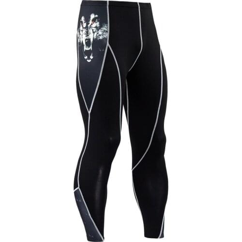 Mens Compression Baselayer Pants Legging Shorts Tights Running