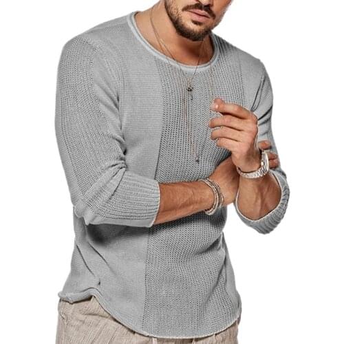 Autumn and winter casual O neck knit sweater mens sweater pulover de hombre long sleeve ropa para hombre