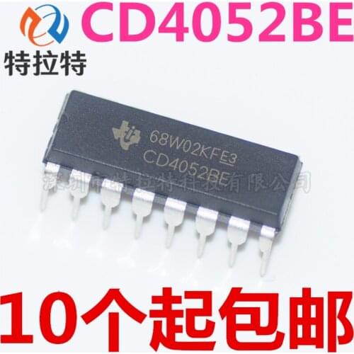 10pcs/lot CD4052BE CD4052 DIP16 DIP new original