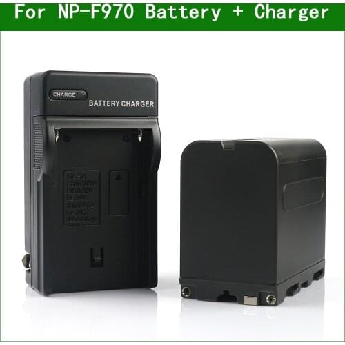 NP-F970 NP F970 Camera Digital Battery &Rapid Charger for Sony DCR-VX2000 DCR-VX2100 DCR-VX2100E DCR-VX9 DCR-VX700 DCR-VX9000