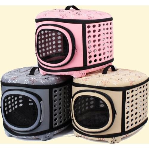 Pet Travel Carrier large dogs and cats Bag Folding Portable Breathable outdoor carrier pet Bag transportin Shoulder Backpack