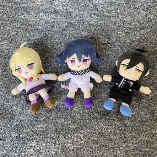 Danganronpa Dangan Ronpa Saihara Shuichi Kokichi Oma Plush Keychain Doll Toys