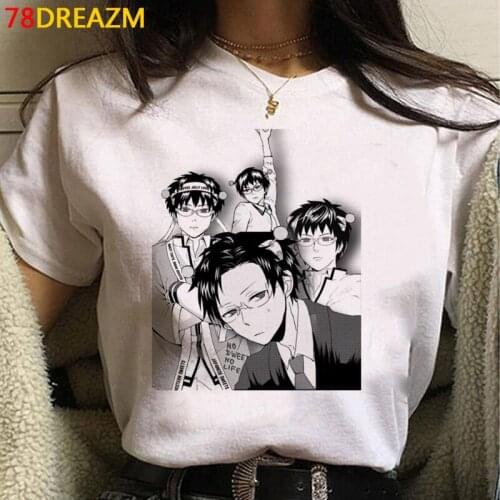 Saiki k t shirt female graphic tees women ulzzang vintage harajuku harajuku kawaii summer top graphic tees women streetwear