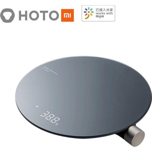 HOTO Smart Electronic Kitchen Scale LED Digital Display Mechanical Scale Food Weighing Measuring Tool with Xiaomi Mijia App