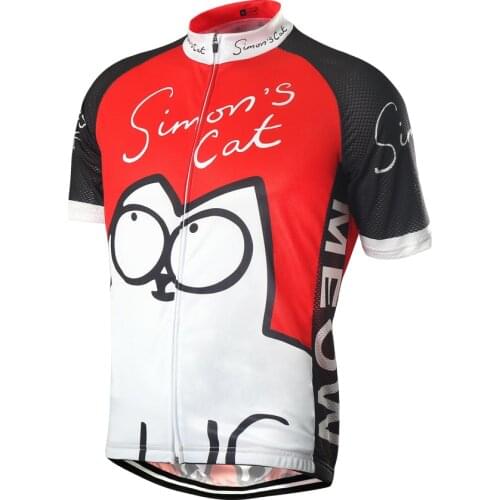 SPEED PEAK cycling jersey men shirt Short Sweatshirt Red Skinsuit Anti-UVRopa de Road racing CLASSICAL Bike apparel