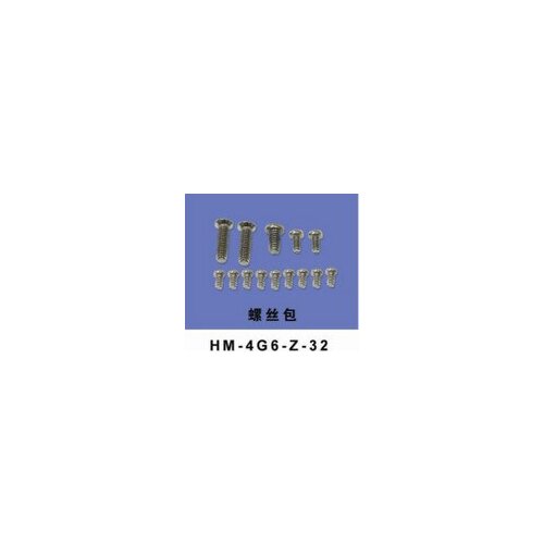 Walkera HM-4G6-Z-32 for 4G6S 4G6 Screw Set Walkera 4G6 4G6S Spare Part Free Track Shipping