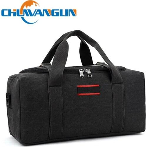 ZDD8246 Women Luggage Duffle Bags Men Travel Bags Large Capacity Canvas Folding Bag For Trip Waterproof Travel Bag