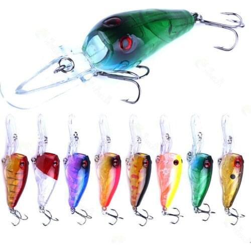 1Pcs 9cm 11.5g Crank Baits Wobblers Artificial Fishing Lure Hard Bait Floating Bass Pike Fish Swimbait Pesca Isca Fishing Tackle