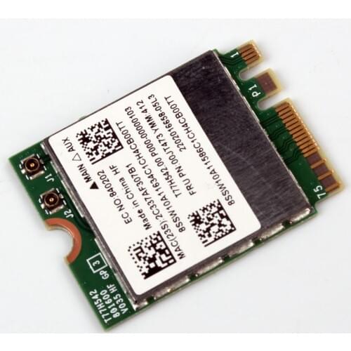 Wireless Adapter Card for Lenovo ThinkPad E550 G50-70M BCM43162 AC BT4.0 Dual Band WiFi Card 00JT473 notwork card 802.11ac