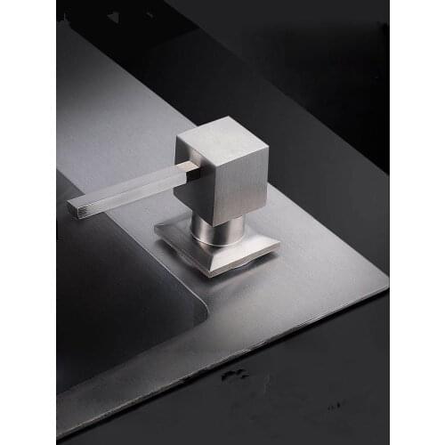 Tuqiu Hand Liquid Soap Dispenser Kitchen Sink Soap dispenser Deck Mounted Bathroom Shower Lotion Shampoo holder Pump 300ML