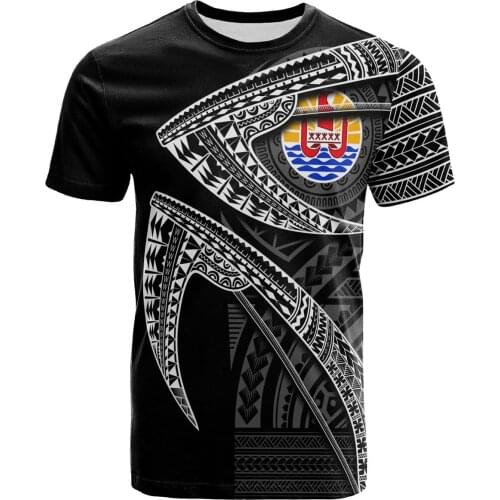 3D Printed t shirts Tahiti for men Tribal Culture Polynesian Tattoos Turtle Man/Woman Harajuku Streetwear Tshirts Short sleeve