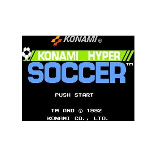 Konami Hyper Soccer Region Free 60 Pin 8Bit Game Card For Subor Game Players